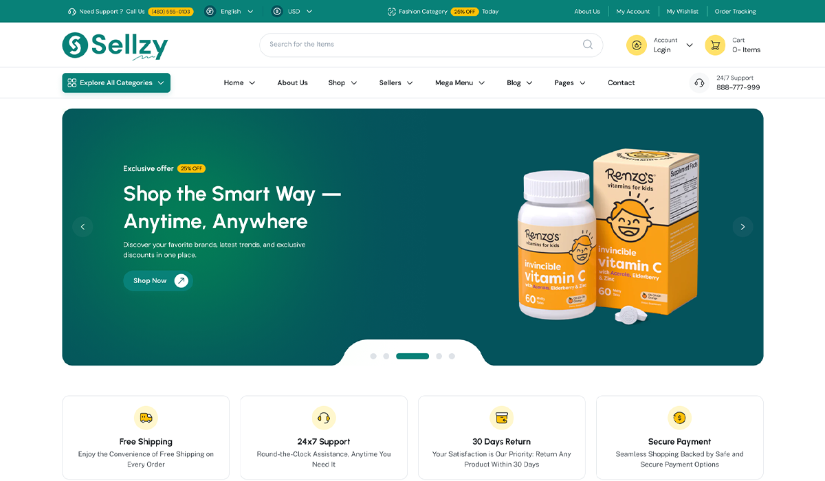 Multivendor eCommerce Marketplace image