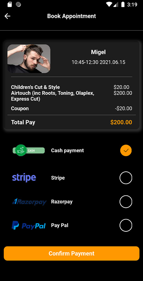 Multiple Barbershops, Salons Booking App image