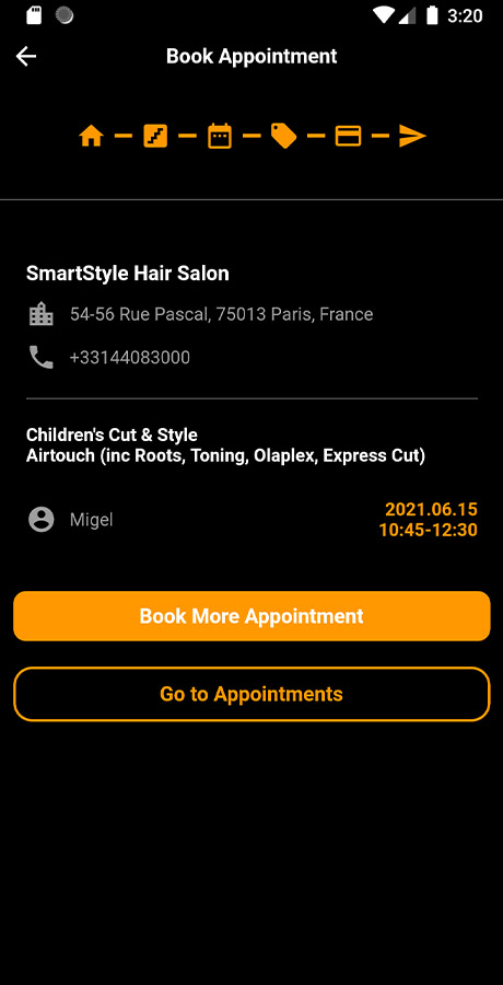 Multiple Barbershops, Salons Booking App image