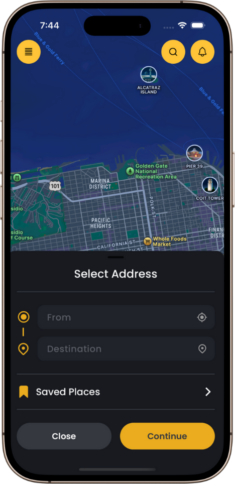 Taxi Booking App image