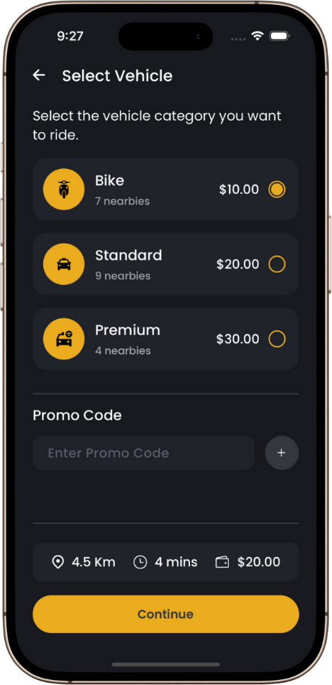 Taxi Booking App image