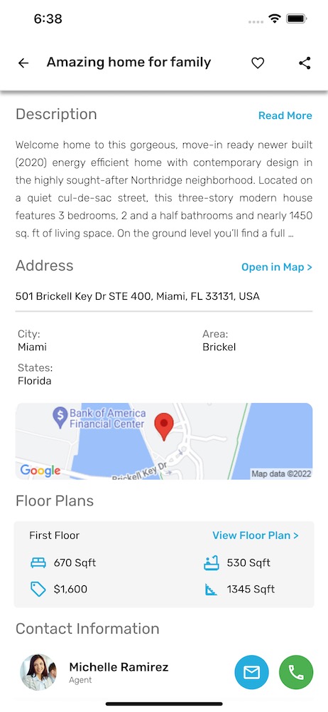 Real Estate App image