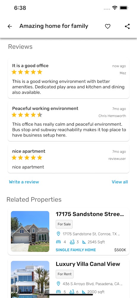 Real Estate App image