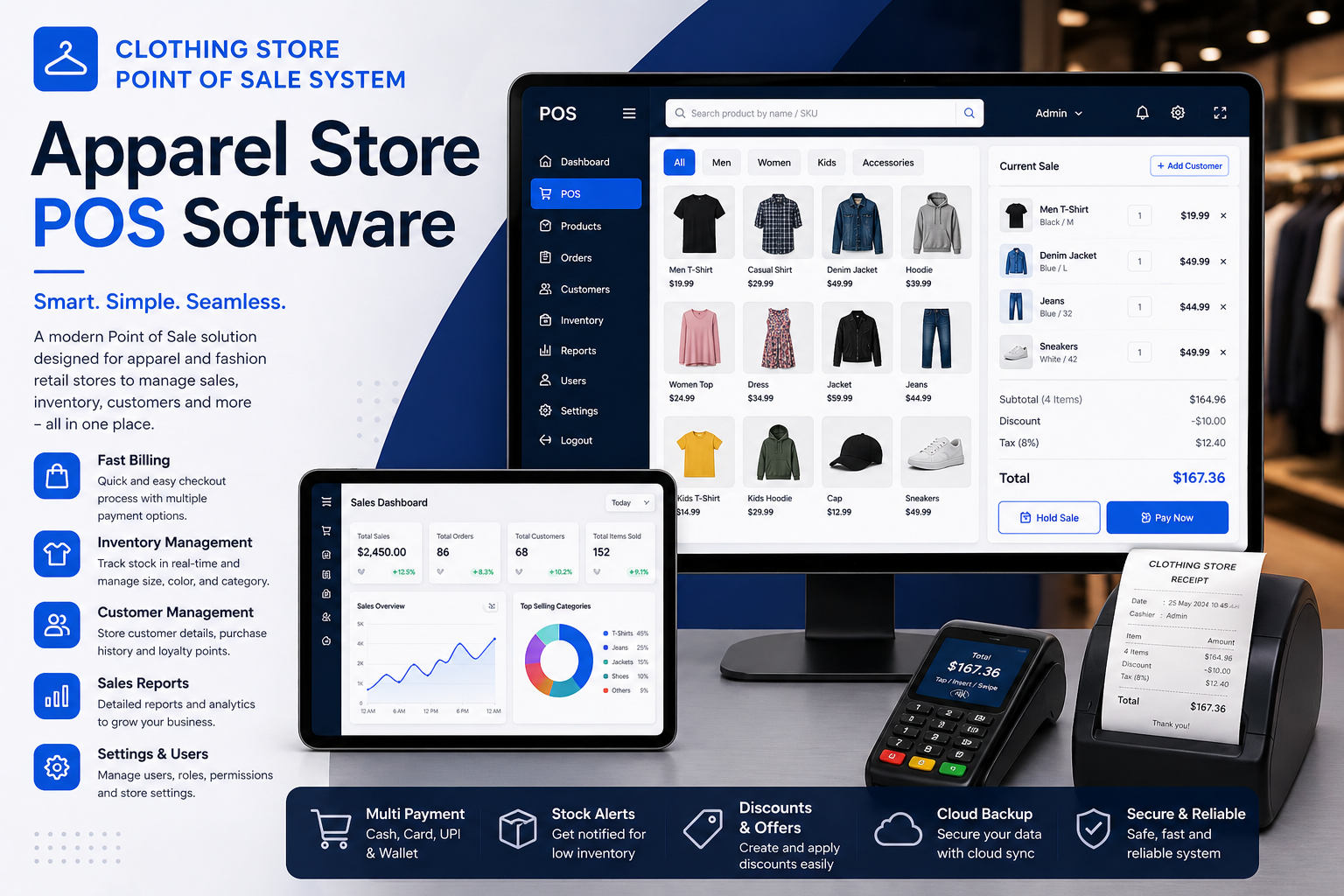 Clothing Store Point Of Sale System