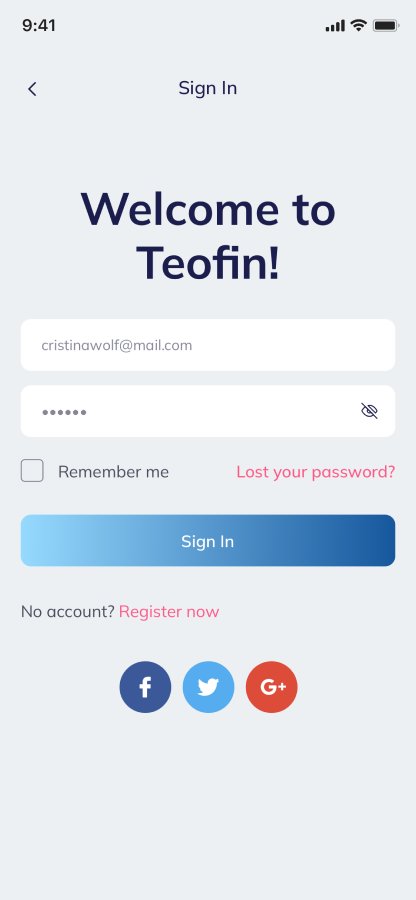 Mobile Banking App image