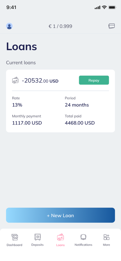 Mobile Banking App image