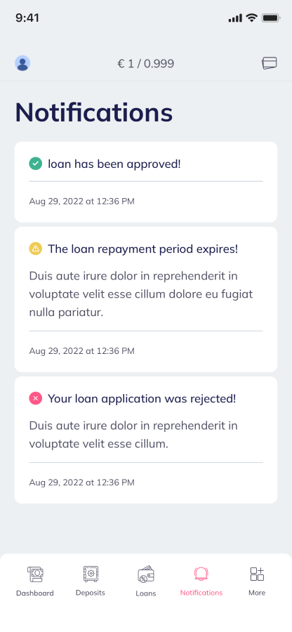 Mobile Banking App image