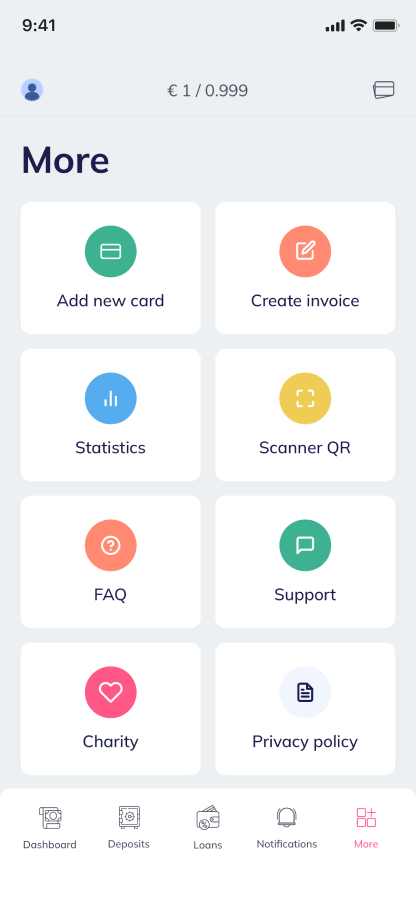 Mobile Banking App image