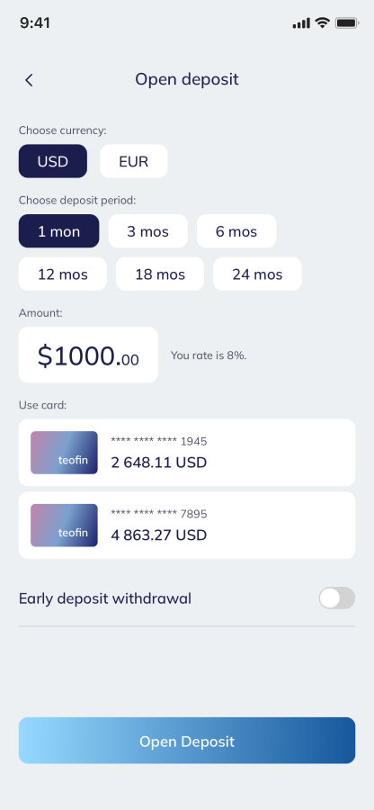 Mobile Banking App image