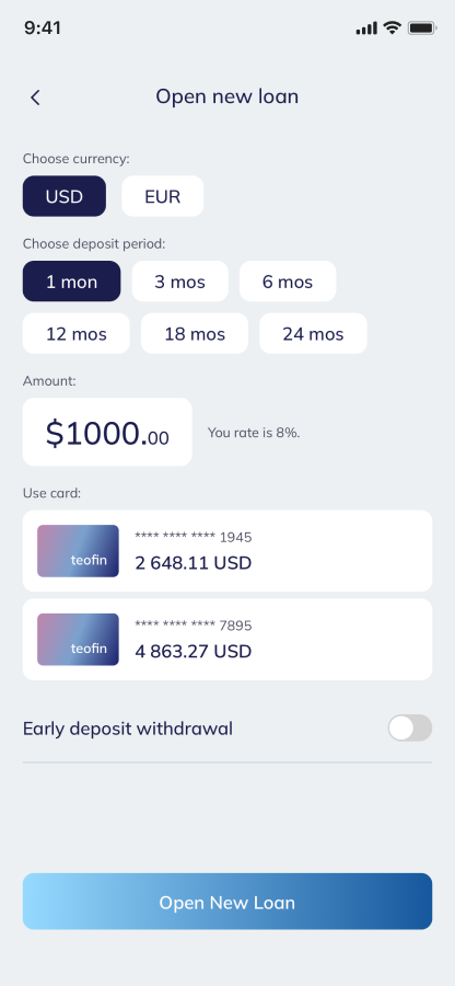 Mobile Banking App image