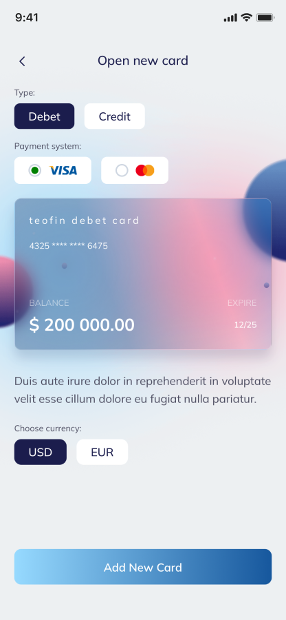 Mobile Banking App image