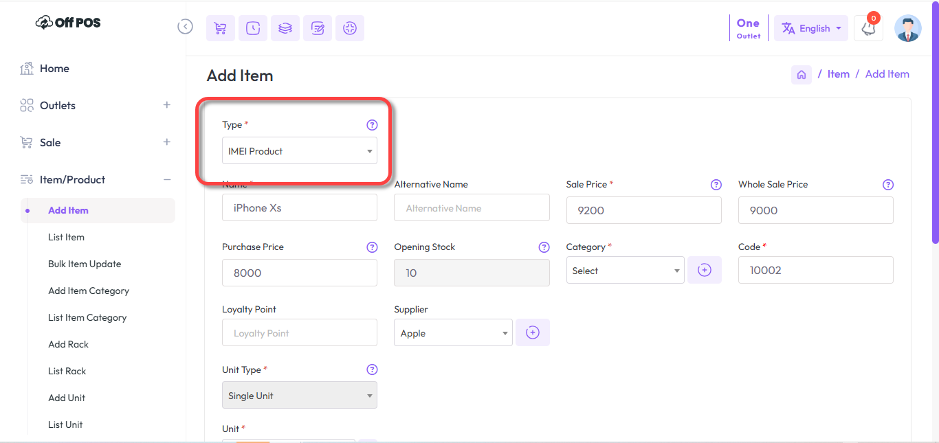Retail POS and Stock Software image